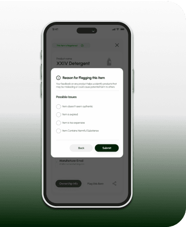 genuro App Report Interface